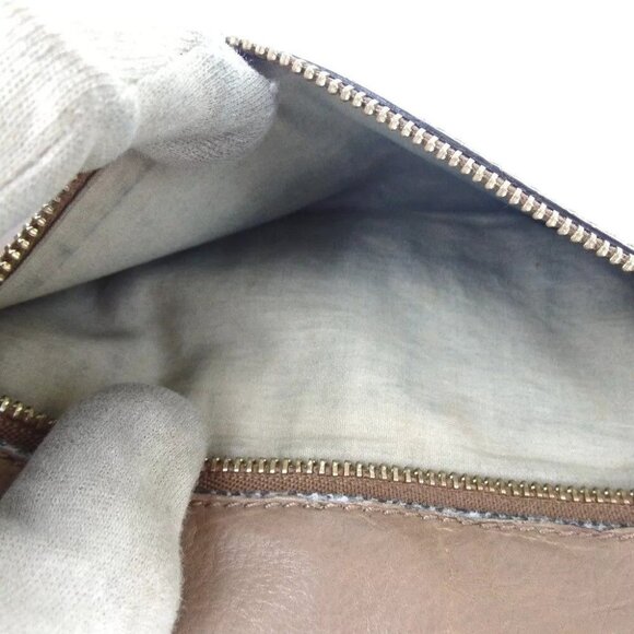 909158AE Chloe Wallet Long Brown Leather - Picture 10 of 12